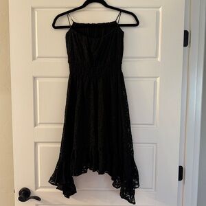 New Guess dress. Strapless. Lace. Stretchy material